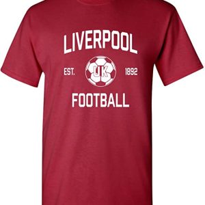 Liverpool Classic Arch Cup Home Soccer Football Tee