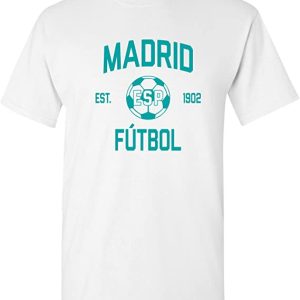 Madrid Arch Cup Soccer Tee: Classic Football Home