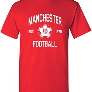 Manchester Classic Arch Cup Soccer Tee: Home Football Shirt