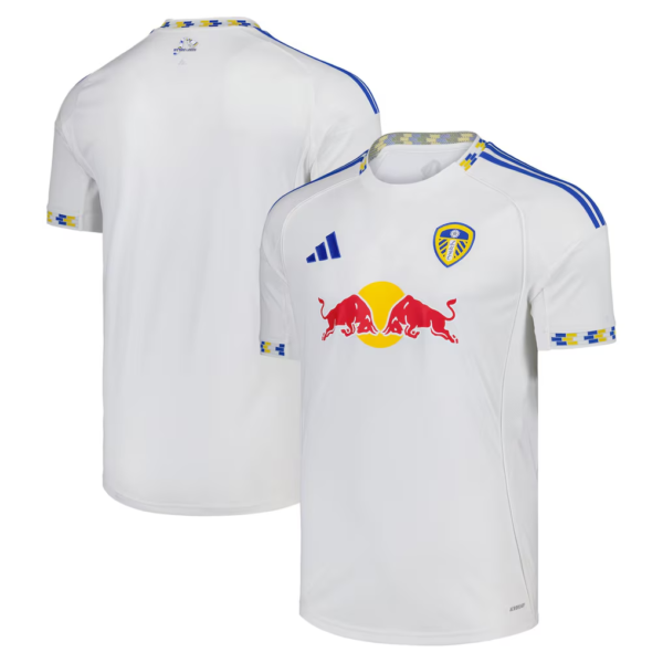 adidas Leeds United FC 2025/26 Home Shirt - Image 2